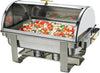 CLR - Kesgi - Chafing Dish - Hinged Lid - Gold Handles - LS-RF900