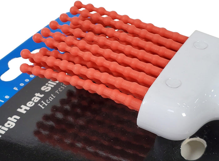 Carlisle - Pinceau pâtissier - 5 cm de large - Silicone - Rouge