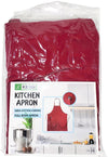 Kesgi - Apron - Full Body - Burgundy - 3 Pockets - AP001BR