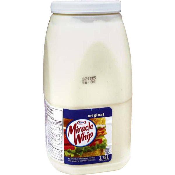 MIRACLE WHIP THE KRAFT HEINZ COMPANY-Miracle Whip Original Dressing 1  Gallon - 4 per Case-#10021000647009