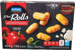 Krinos - Mini Rolls - Red Pepper & Feta Cheese