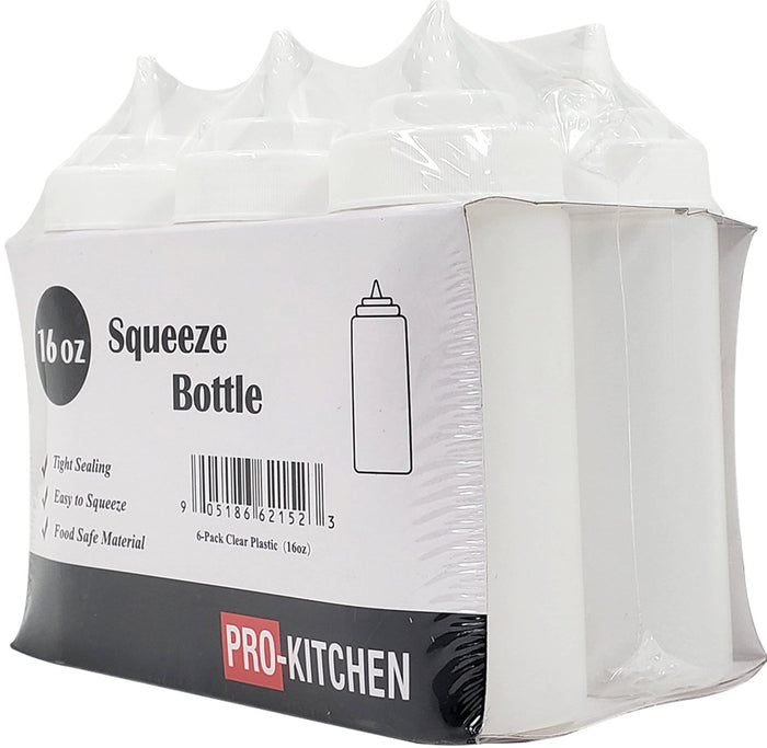 PK - Bouteille compressible de 473 ml - Standard - Transparente