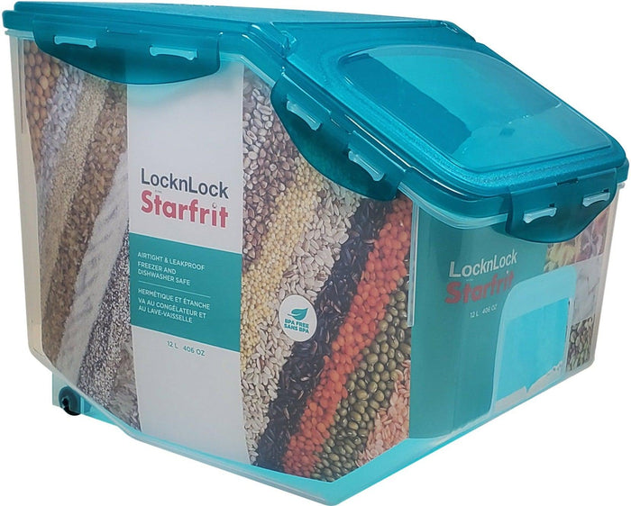 Lock & Lock - 12L Ingredient Bin Flip Top