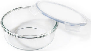 Lock & Lock - Glass Container - Round - 950 ml