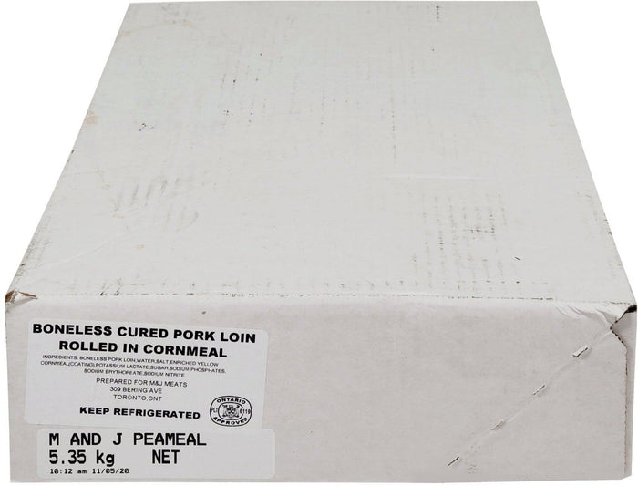 Frozen - M & J - Raw Peameal Bacon - Pre-Sliced