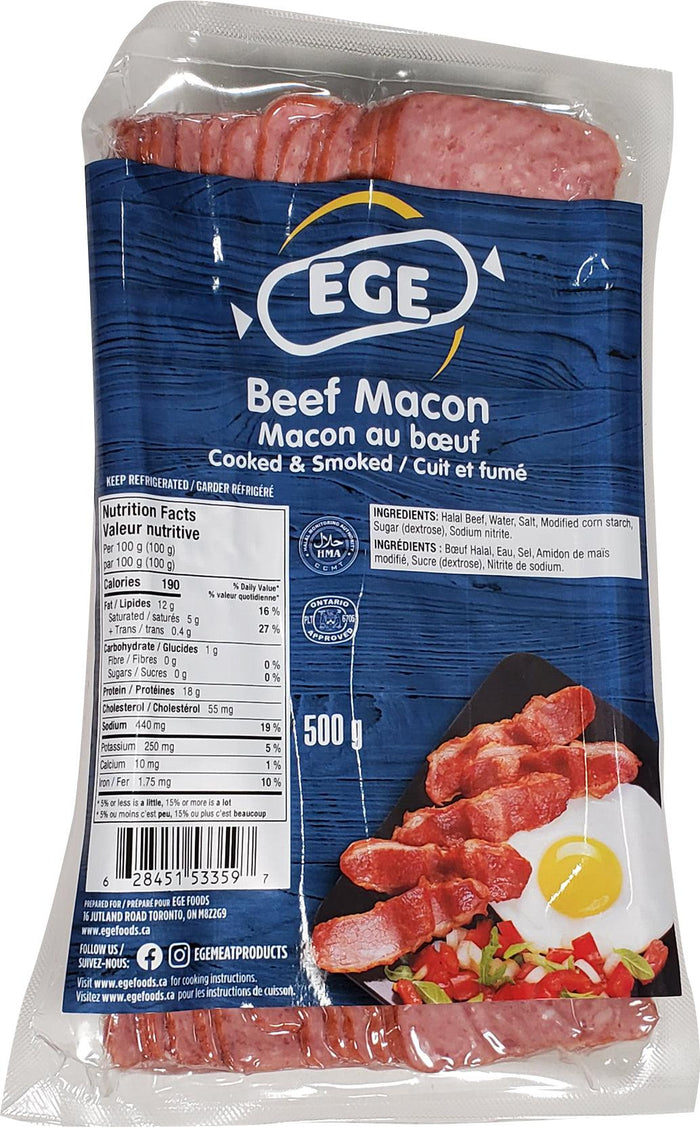 EGE - Sliced Beef Macon - Halal