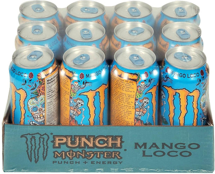 Monster - Punch Mango Loco - Cans