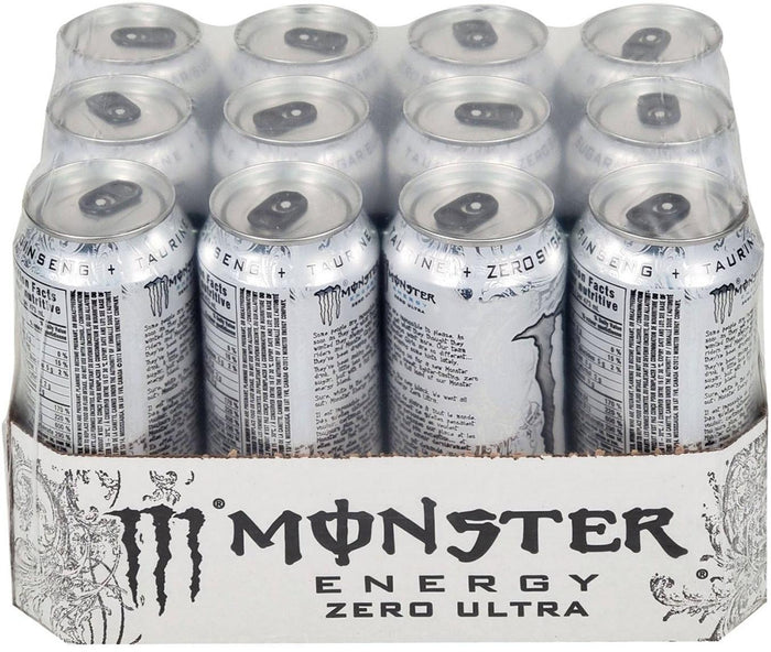 case of monsters Monster - Zero Ultra Energy Drink