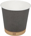 Morning Dew - 24 oz Paper Soup Container - Ebony Print - 24SCE