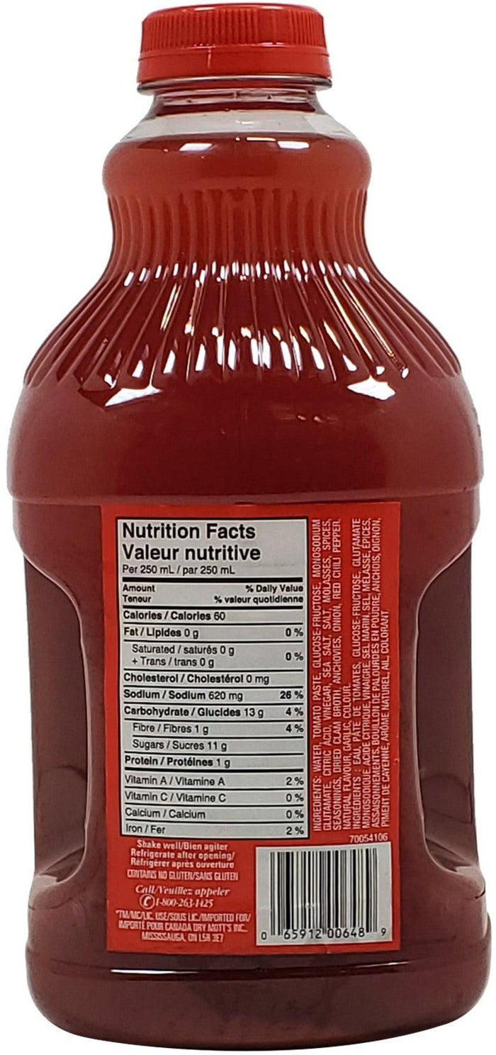 Mott's - Clamato - Juice Extra Spicy - PET