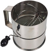 Omcan - 8 Cups S.S. Rotary Sifter / Sieve