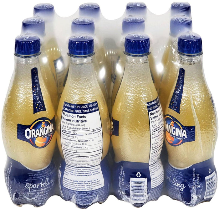 CLR - Orangina - Sparkling Orange - Pet Bottles