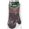 Oven Mitt - Silicone - Brown (1 pair)