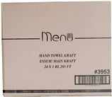 SO - Platinum/Menu - Paper Hand Towel - Roll - White - 205ft