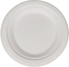 Eco-Craze Round Bagasse Plates - 8 7/8”
