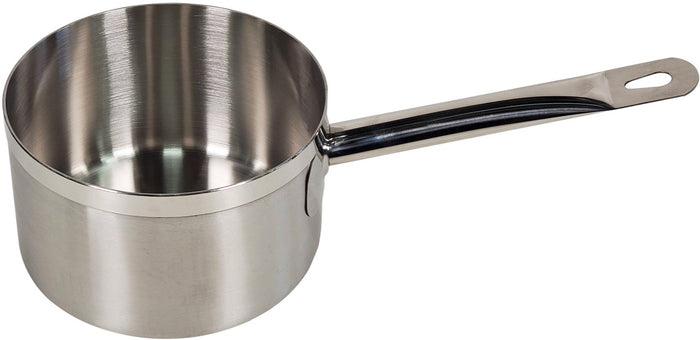 Pro-Kitchen/Kesgi - Casserole 18x11cm - Inox avec longue poignée et couvercle