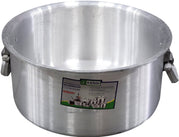 Aluminum Stock Pot With Lid #38 19 inch