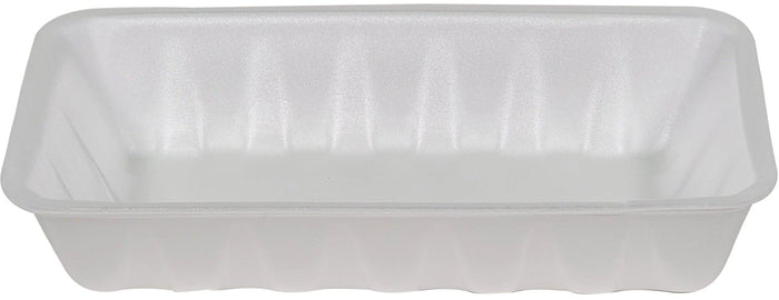 Foam Meat Tray - White - #10K