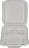 CLR - Pactiv - Hinged Foam Container - 3 Comp. - YHLW-0703