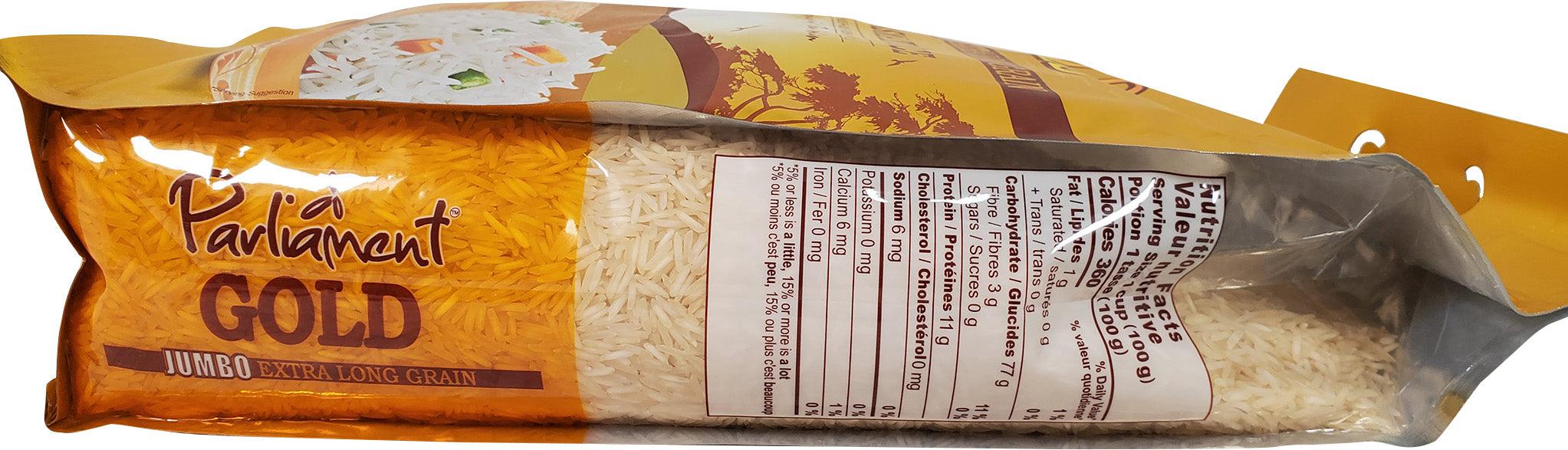 Parliament Gold Basmati Rice 10 lb in Bulk | Shipping Across Canada