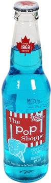 Pop Shoppe - Cotton Candy Soda - Glass Bottle