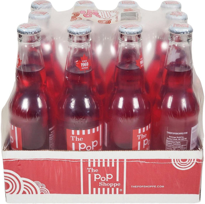Pop Shoppe - Cream Soda - Glass Bottle