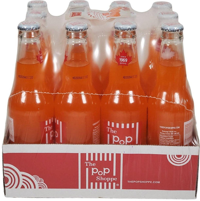 Pop Shoppe - Orange Soda - Glass Bottle