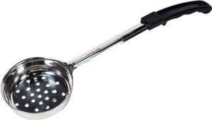Portion Spoon - 6oz - Perforated - SS - Black
