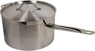 Pro-Kitchen - 30x18cm Sauce Pan & Lid SS - Long Handle