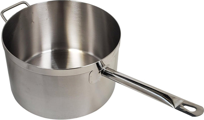 Pro-Kitchen - 30x18cm Sauce Pan & Lid SS - Long Handle