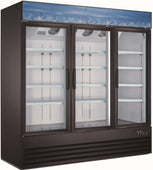 CLR - Pro-Kitchen - Merch. Swing Glass 3 Door Freezer (52CF) 80X31X81