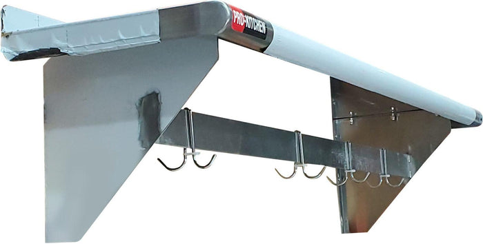 Pro-Kitchen - Wall Mount Shelf w/ Pot Rack SS - 12