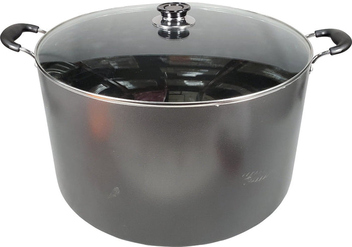Rego - Non-Stick Pot - w/Glass Lid - 44cm - S1455