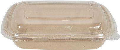 Rhino - 1000ml Rectangle Natural Pulp Box - CR1000
