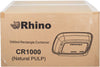 Eco-Craze/Rhino - 1000ml Rectangle Natural Pulp Box - CR1000