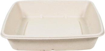 Rhino - 1000ml Square Natural Pulp Box - CS1000