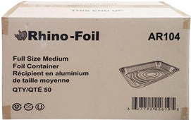 Rhino-Foil - Full Size Medium - Aluminium Steam Pan-AR104