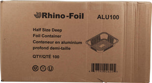 Rhino-Foil - Half Size Deep - Aluminium Steam Pan - AR107