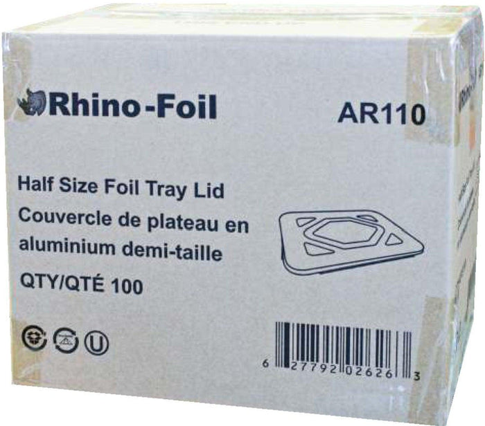 Rhino-Foil - Half Size Lid for Aluminium Steam Pan - Heavy