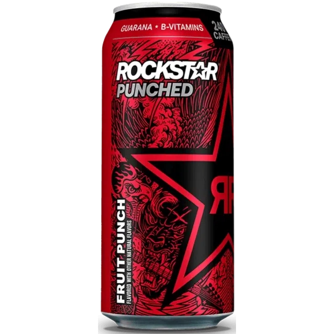 Rockstar - Punched (Fruit Punch) - Cans