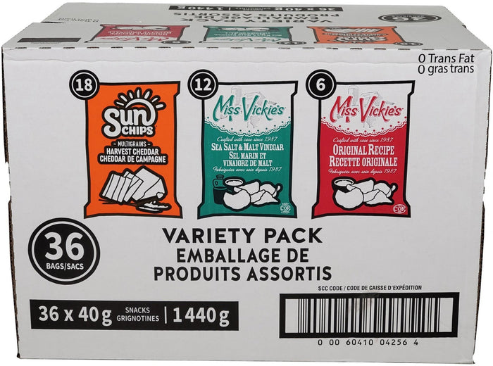 Chips - Assorted (SunChips, Miss Vickies) - 20558