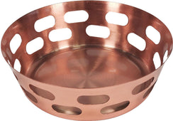 Round Bread Basket Hammer SS (Copper Plated) No.1, 19cm