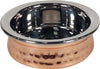 Copper Hyderabadi Handi 100Ml No.00, 9.5cm