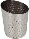 PK-82674 - French Fry Cup - SS - Cross Cut - Hammered Finish