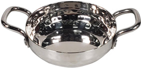 PK-82254A - 2.75oz Fry Pan - SS -  w/2 Side Handles