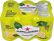 San Pellegrino - Pompelmo Grapefruit - Cans