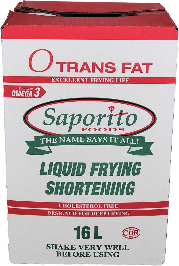 Saporito - Liquid Vegetable Shortening 16lt