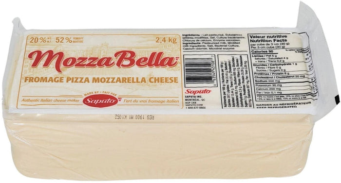 Saputo - Cheese - 20% M.G. - MozzaBella