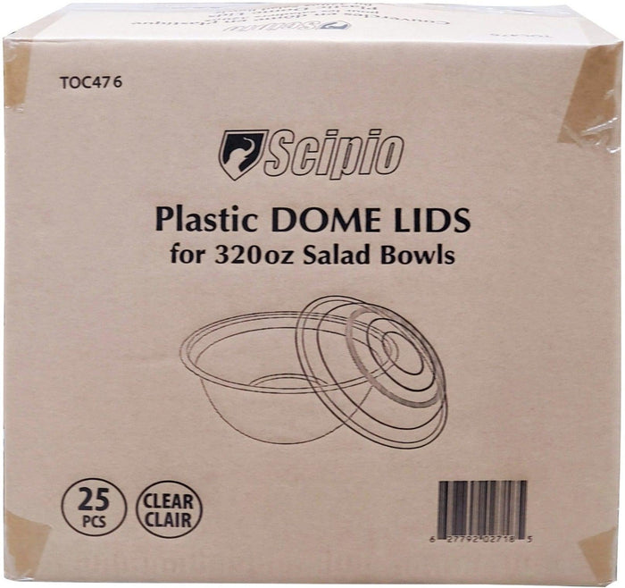 Value+ - Clear Lid for 320oz Salad Bowls - L-SRZ320