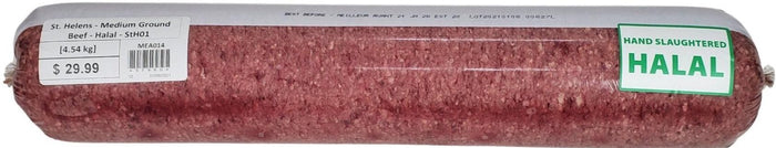 Fresh - St. Helens - Raw - Medium Ground Beef - Halal